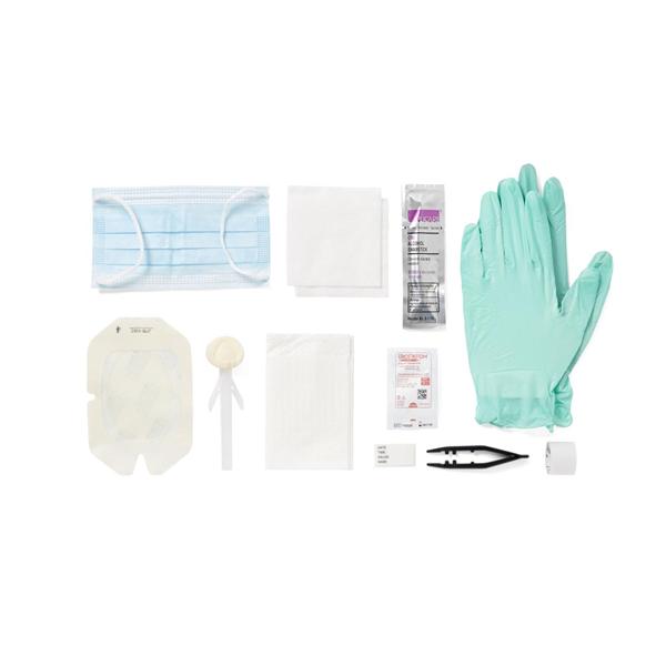 Tray Dressing Change With Vinyl Gloves/Individual Change Dressing Label LF 20/Ca